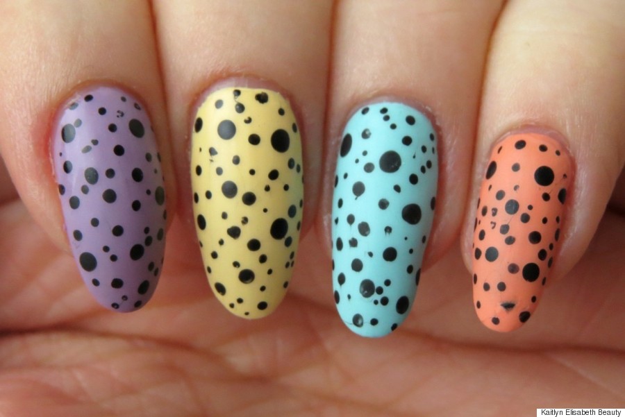 Nail Art Try This Easy Pastel Easter Egg Design