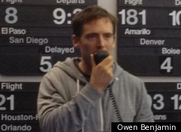 WATCH: Comedian Attempts To Break 'Most Airports Visited' Record