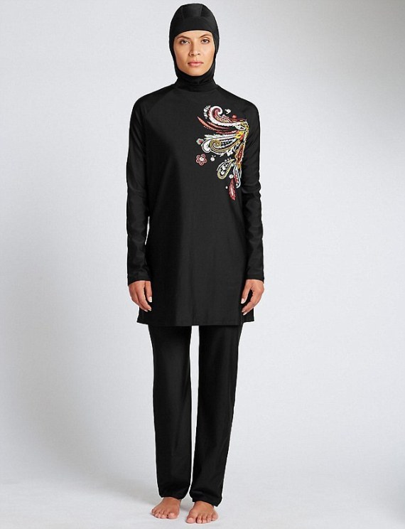 the burkini on the marks and spencer website