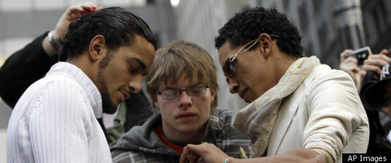 Gay Wedding Occupy Wall Street