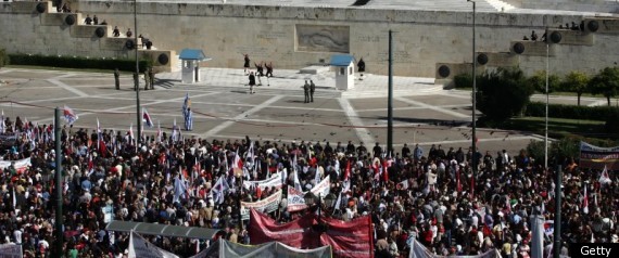 Greek General Strike December 1