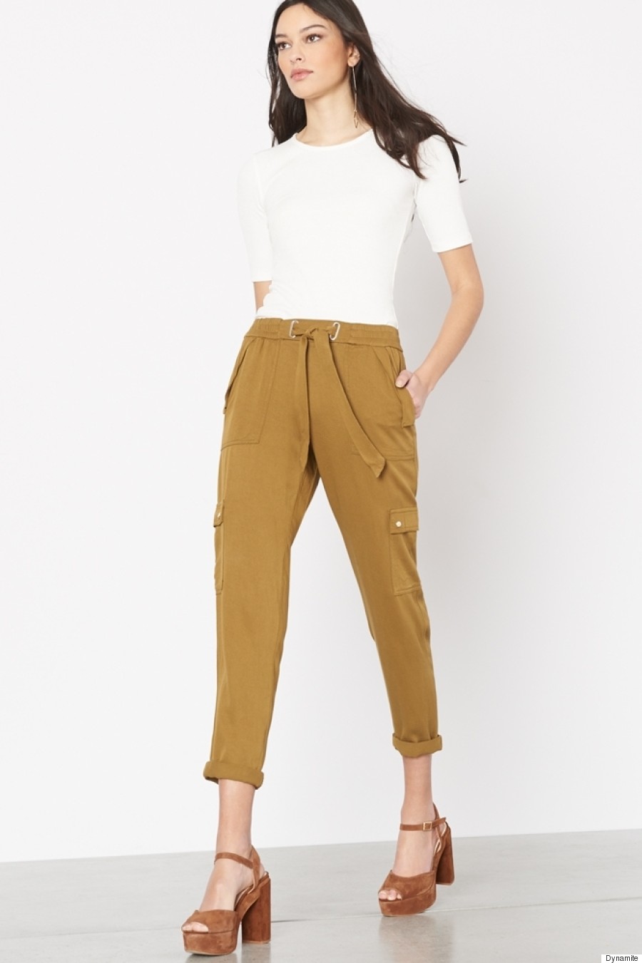 cropped spring pants