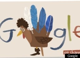 Google Doodle Thanksgiving