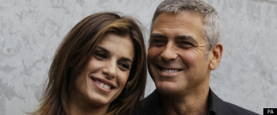 Elisabetta Canalis George Clooney