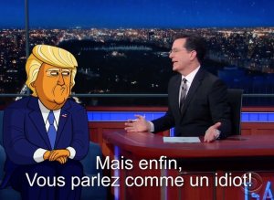 Colbert Trump