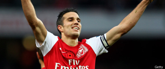 Robin Van Persie Messi