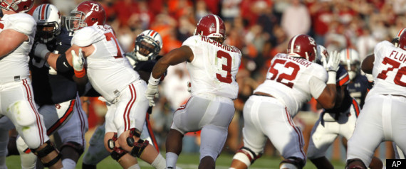 Alabama Auburn Trent Richardson