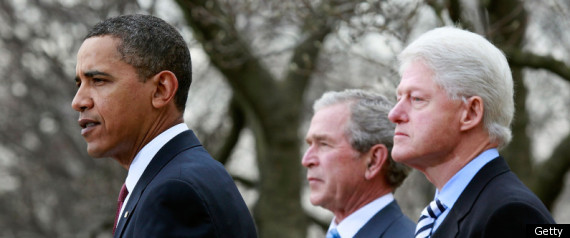Obama Bush Clinton