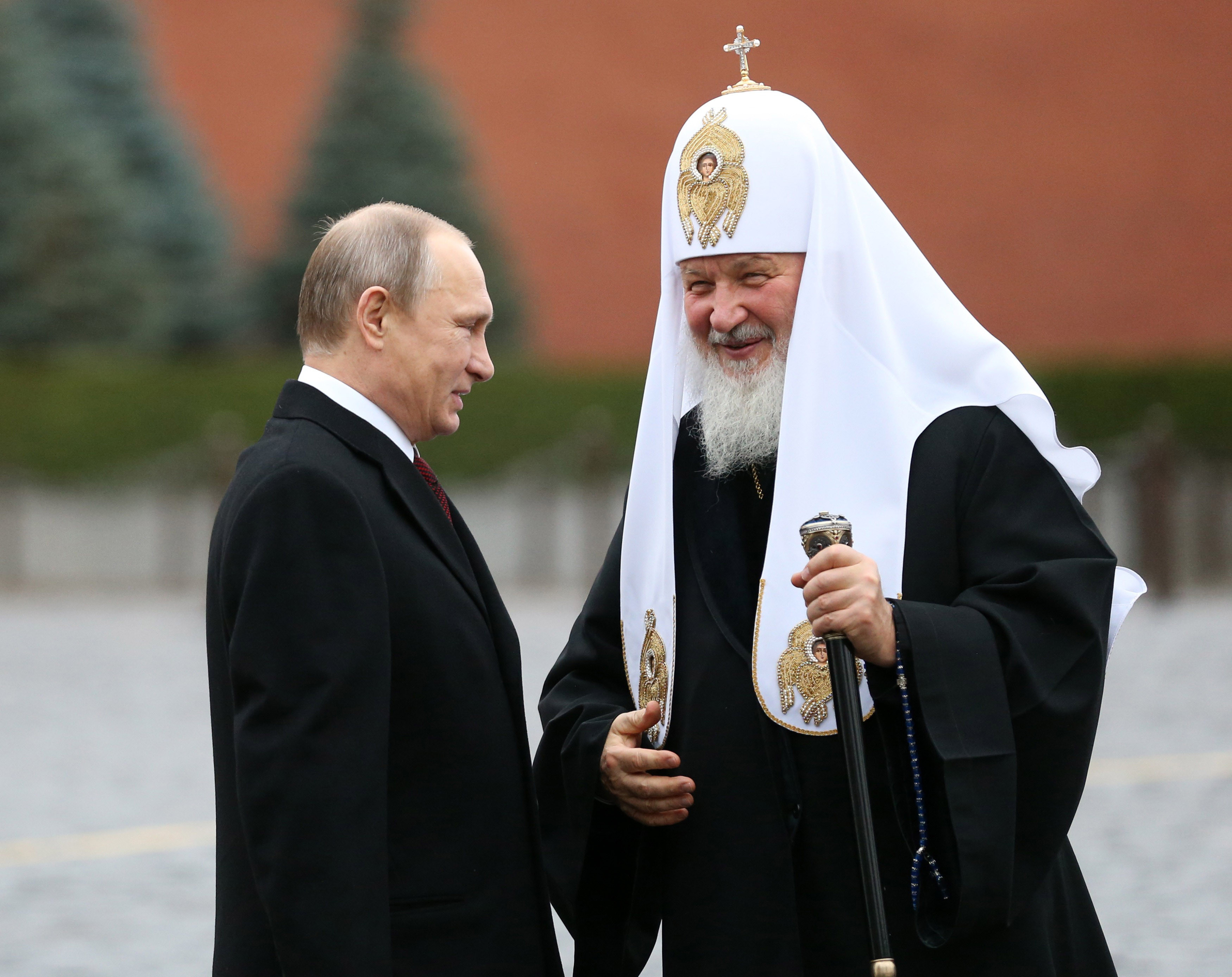 patriarch kirill of moscow and all russia putin