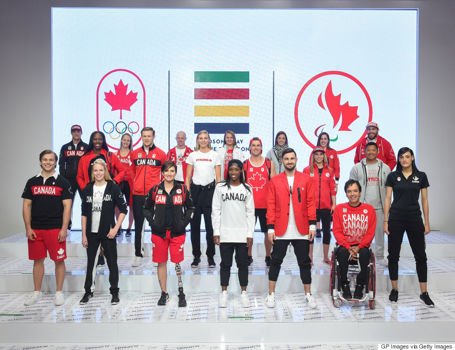 Canadian Olympic Team Unveils New Uniforms For Rio 2016 Designed By