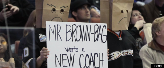Randy Carlyle Fired Anaheim Ducks