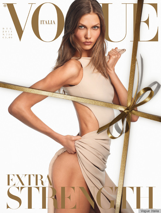 Karlie Kloss Goes Nude For Vogue Italia's December Issue NSFW PHOTOS 
