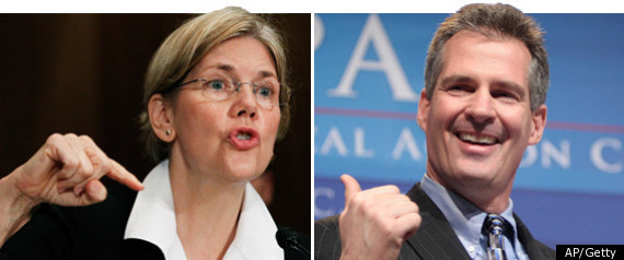 Elizabeth Warren Scott Brown