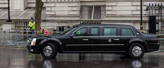 OBAMA MOTORCADE