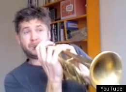 WATCH: Comedian Rob Rouse On How To Play 'Sir Duke' On The Trumpet