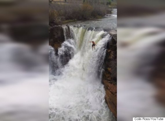 lundbreck falls jump