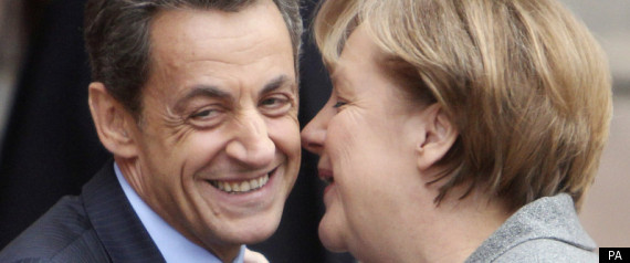 Sarkozy Merkel