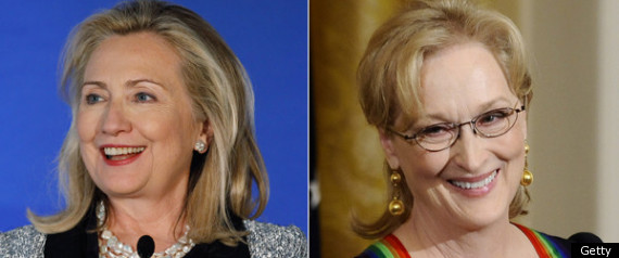 Meryl Streep Hillary Clinton