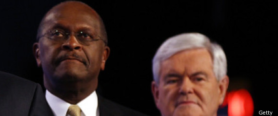 Newt Gingrich Herman Cain