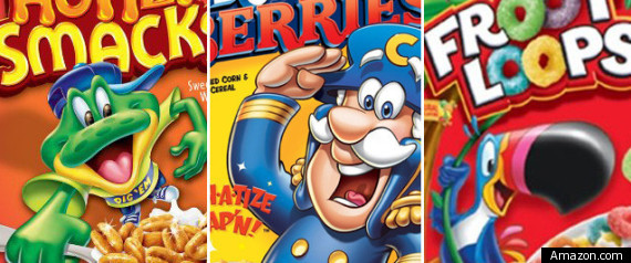 Sugariest Childrens Cereals