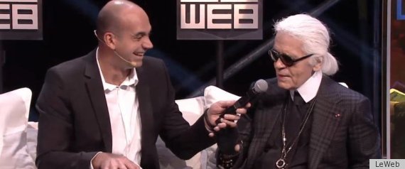 Karl Lagerfeld Le Web