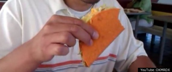 Taco Bell Doritos Taco