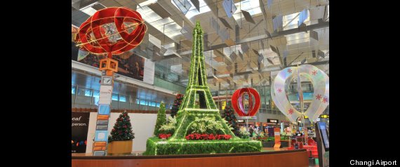 Eiffel Tower Topiary
