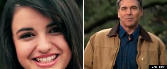Rick Perry Rebecca Black