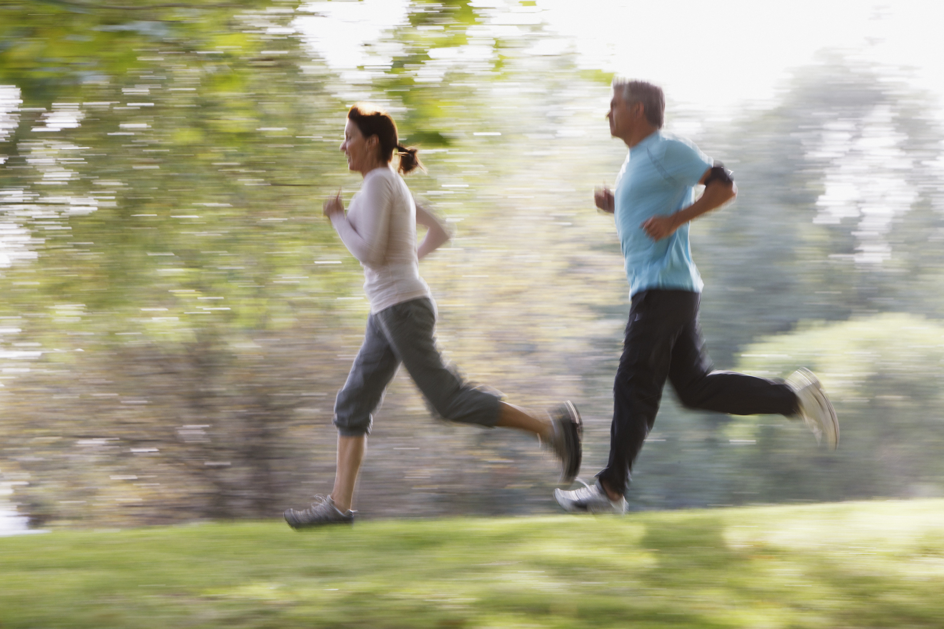 couple running