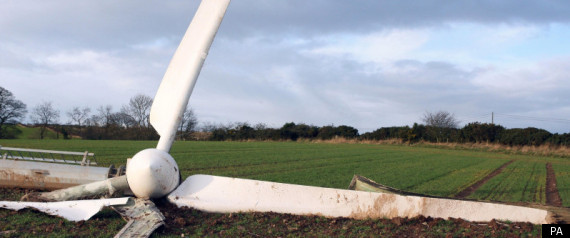 Wind Turbine Fire