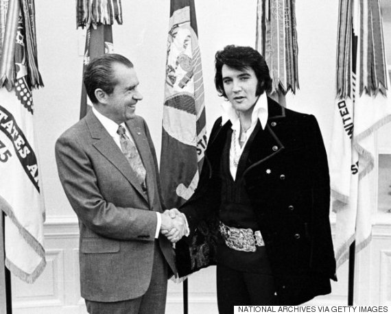 richard nixon e elvis presley