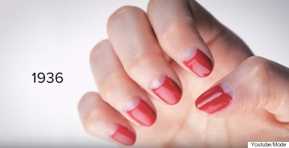 red nails