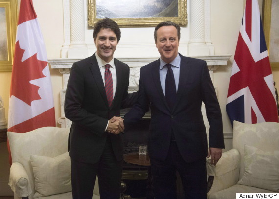 justin trudeau david cameron