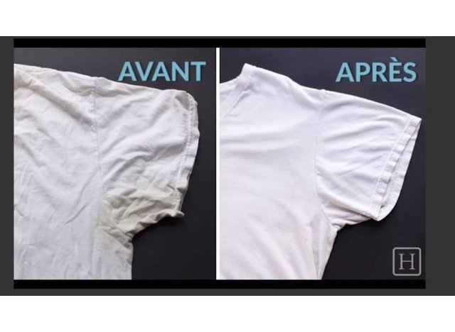 VIDÉO. Voici une astuce toute simple pour enlever une tache jaune de sueur