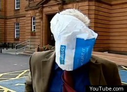TV News Interview Interrupted By Plastic Bag To The Face (VIDEO)
