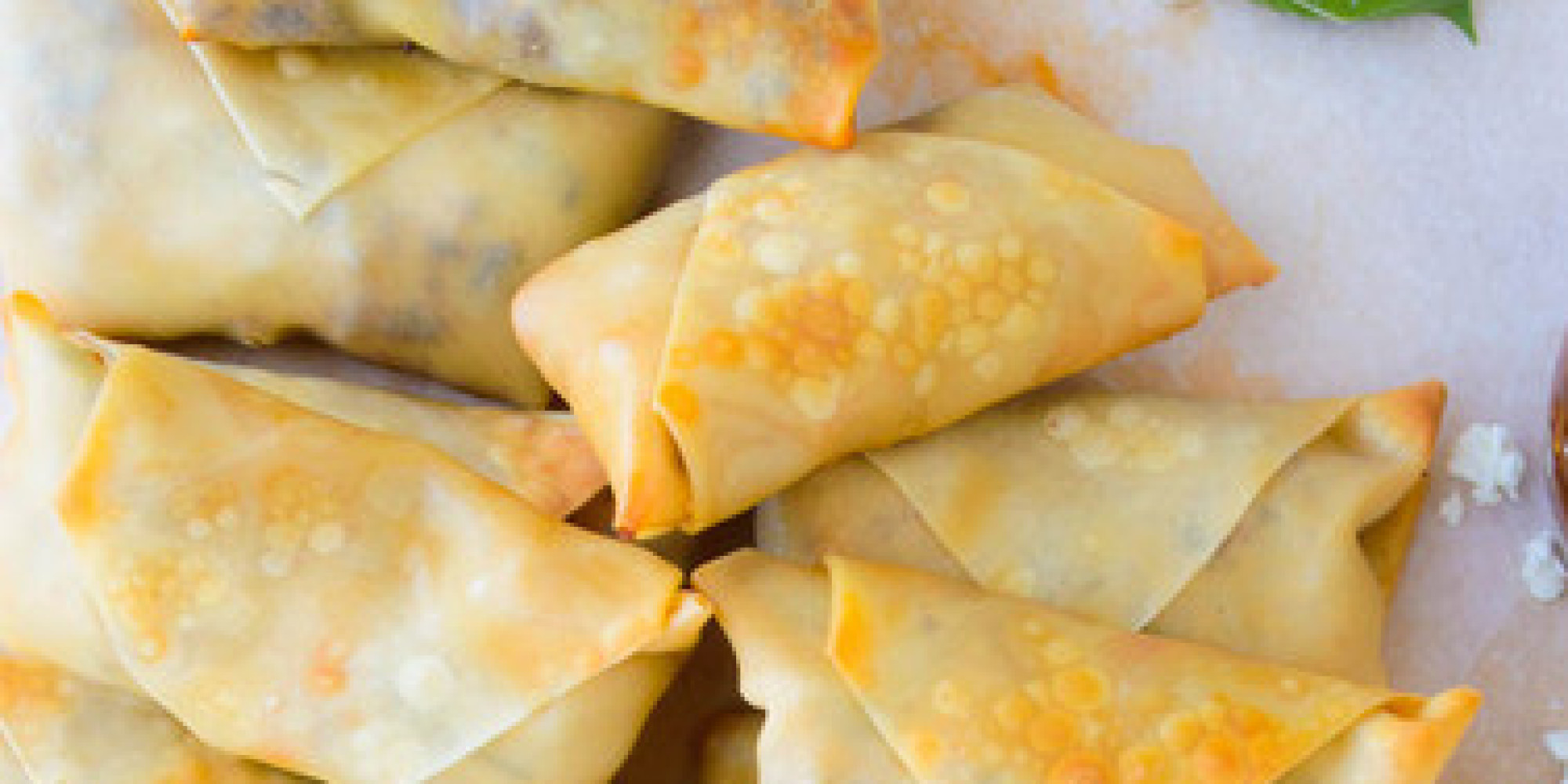 Fancy Goat Cheese and Fig Butter Chorizo Stuffed Egg Rolls HuffPost