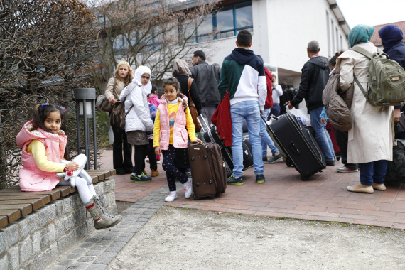 refugees germany camps