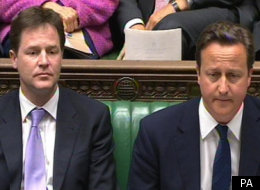 Revealed: Nick Clegg's New Front Bench Look