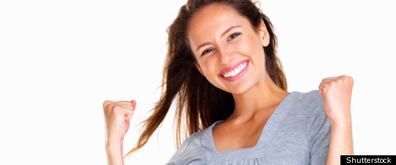 Woman Excited
