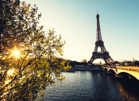 paris france city morning