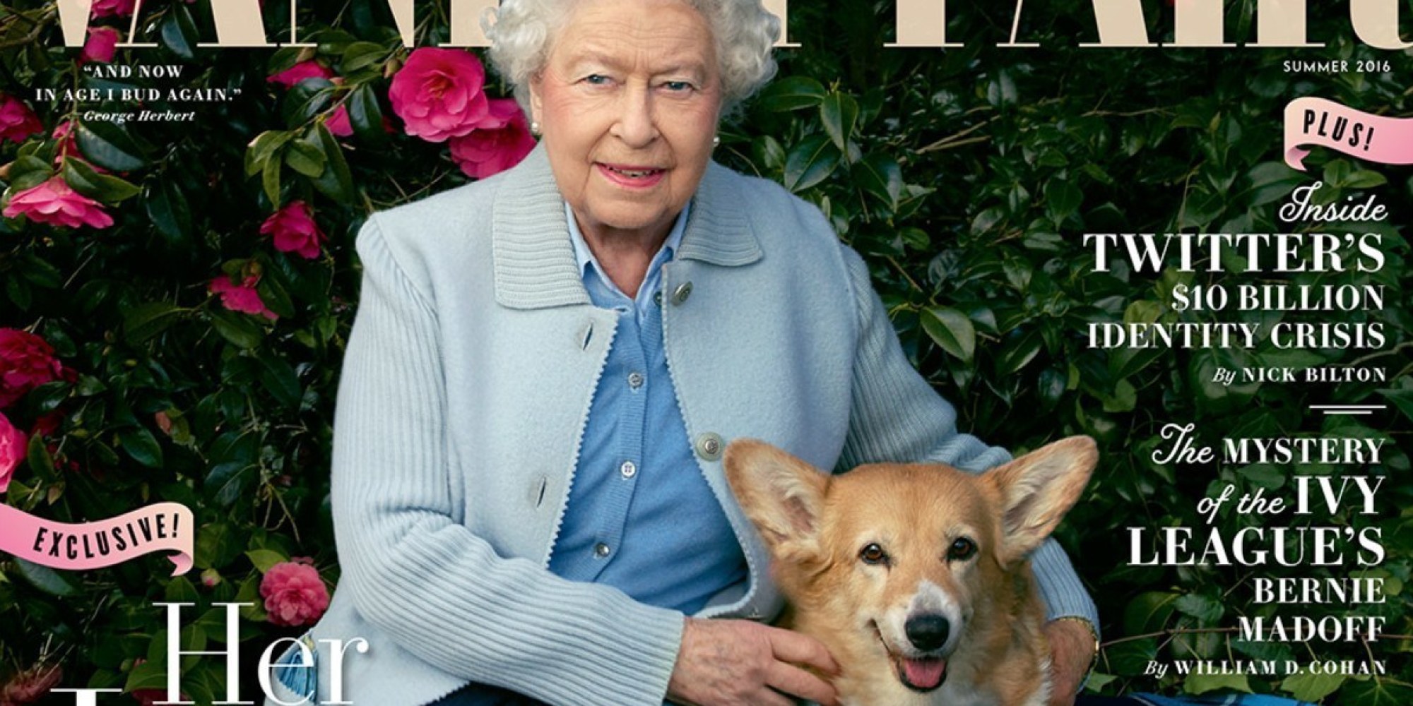 Queen Elizabeth II Appears On Cover Of Vanity Fair's Summer Issue