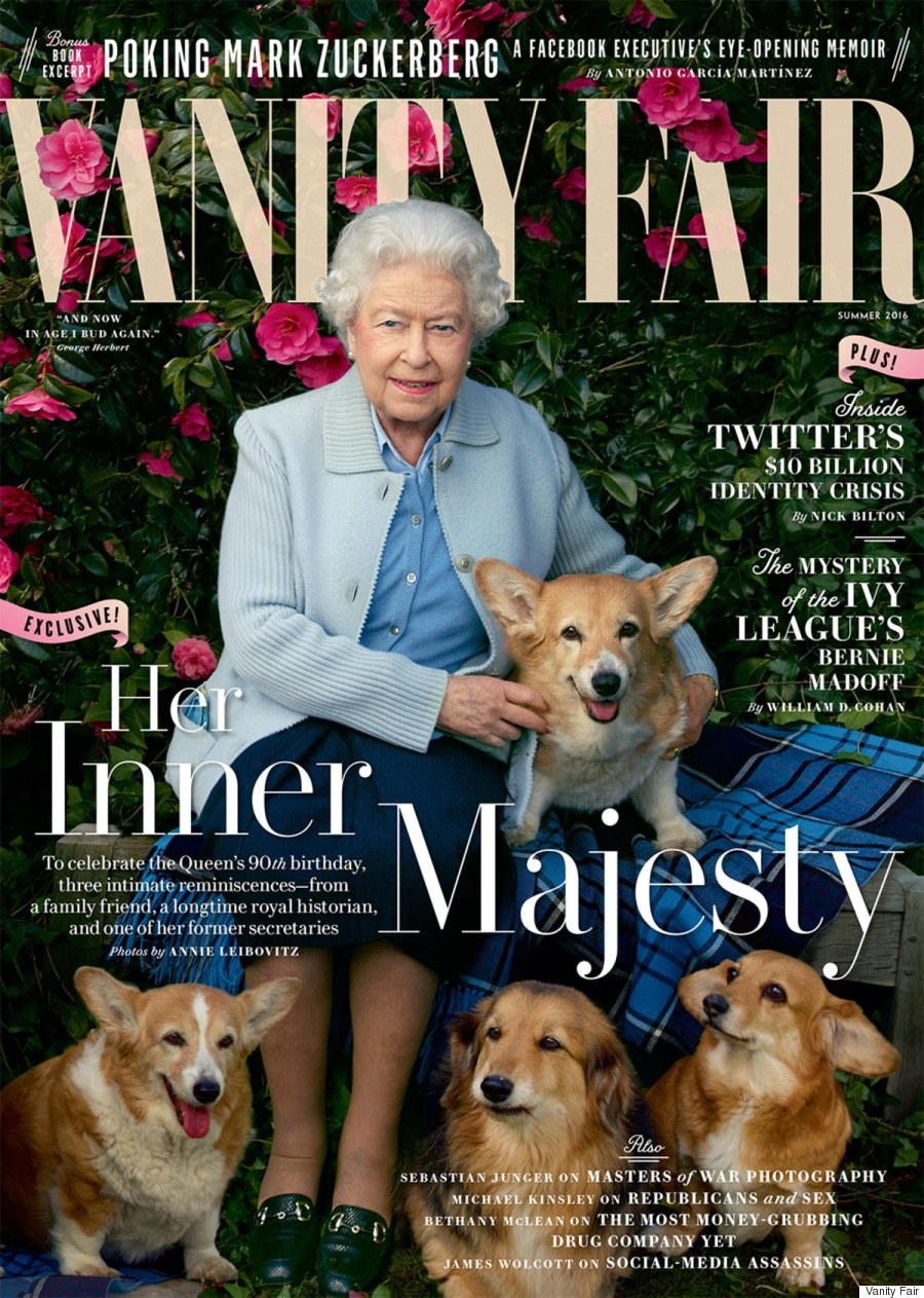 Queen Elizabeth II Appears On Cover Of Vanity Fair's Summer Issue