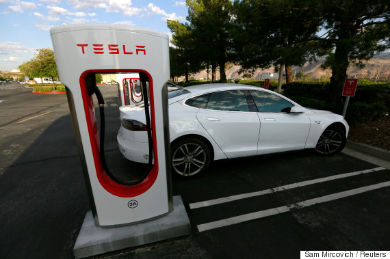 tesla charging