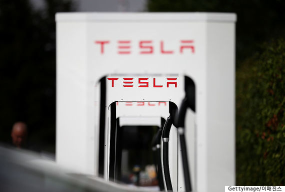 tesla charging