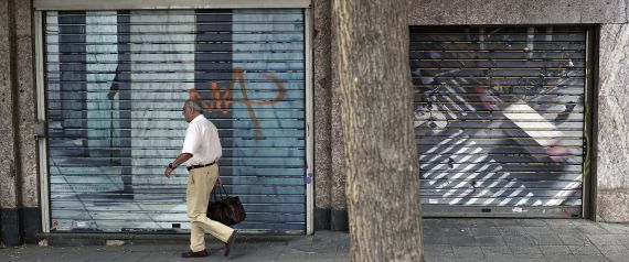 GREECE OLD MAN WALKING