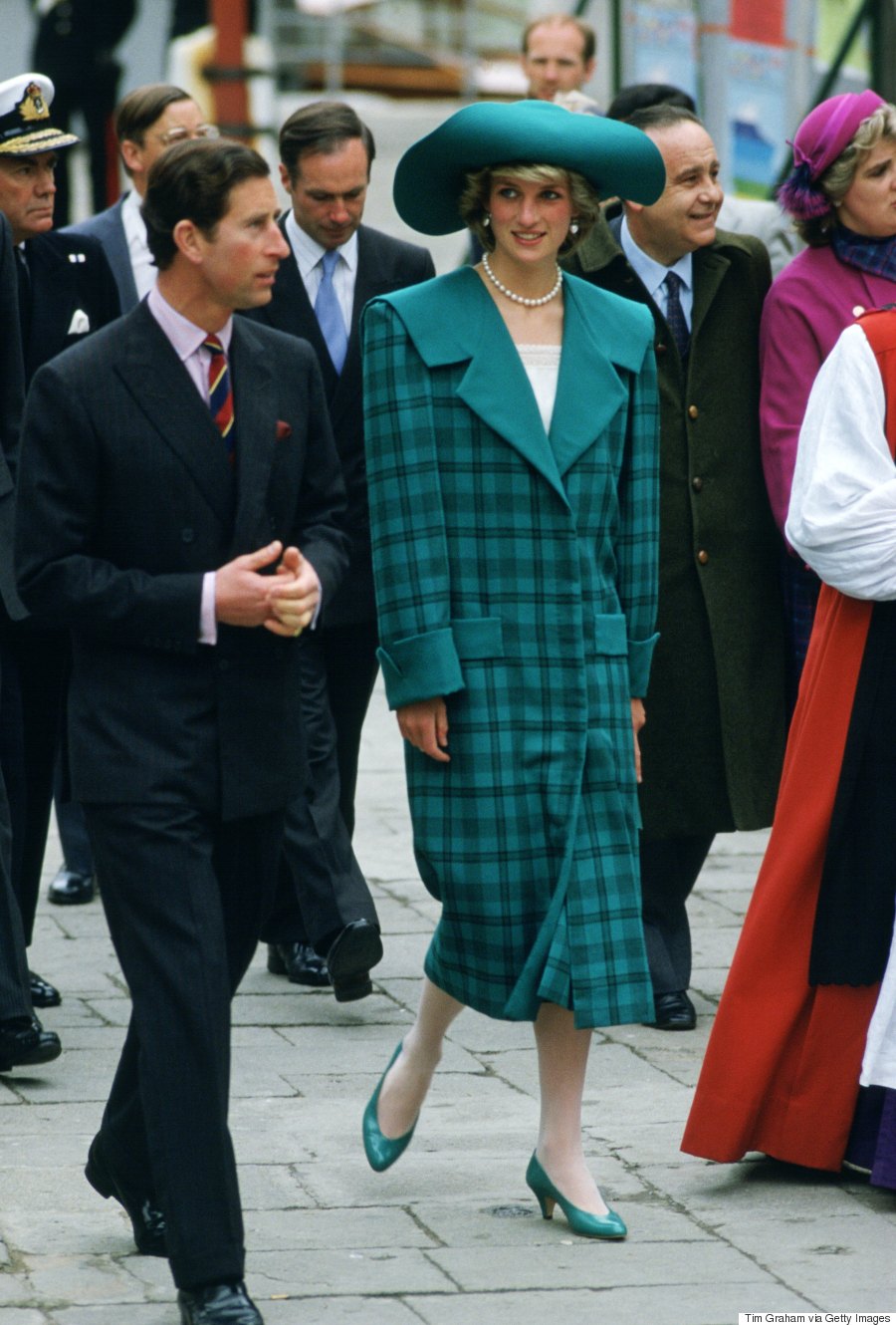princess diana italy 1985