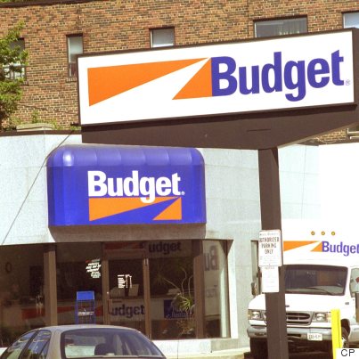 budget rent a car