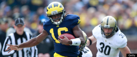 Denard Robinson Heisman 2012