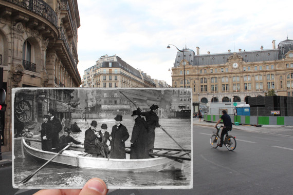 gare saintlazare en 1910