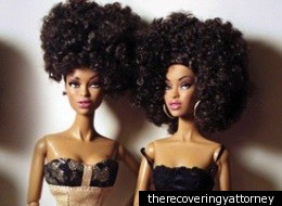 natural hair barbie